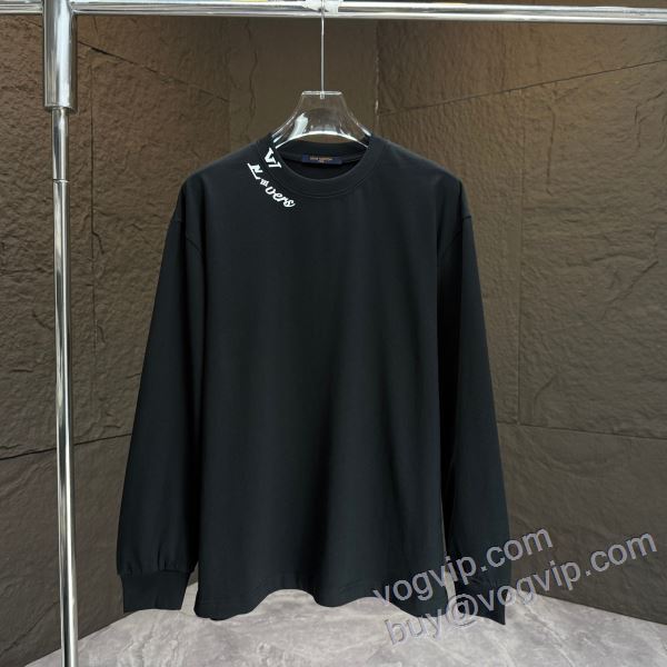 超人気美品◆ ルイ ヴィトン スーパーコピー CTSLV002 2025爆買い最新作 長袖Tシャツ 4色可選
