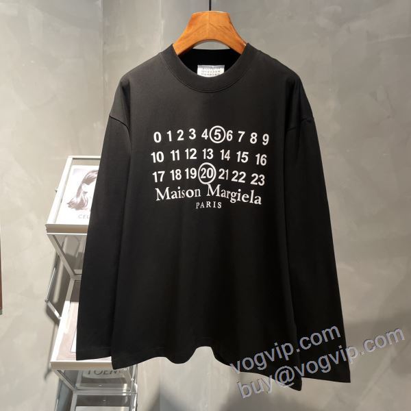 2025秋冬季超人気 マルタン マルジェラ スーパーコピー CTSMM001 人気激売れ 長袖Tシャツ 2色可選