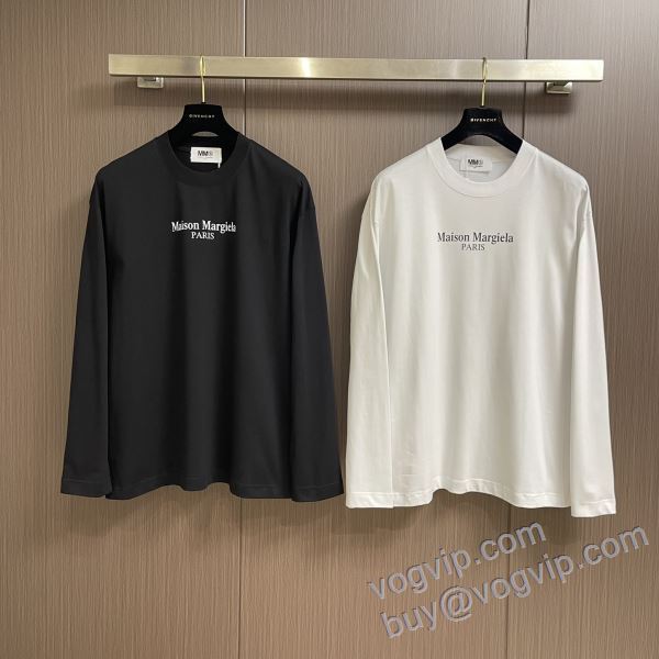 長袖Tシャツ 2025秋冬季超人気 マルタン マルジェラ コピー 売れ筋！ CTSMM003 2色可選