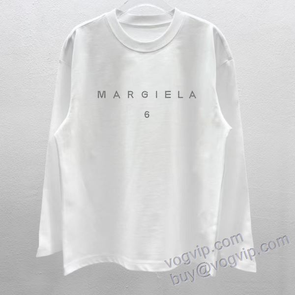 抜群の雰囲気が作れる! マルタン マルジェラ ブランド 偽物 通販 CTSMM005 長袖Tシャツ 2色可選 2025最新入荷