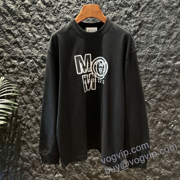 大人気☆NEW!! Maison Margielaブランドコピー CTSMM012 2025お買い得高品質 マルタン マルジェラ 長袖Tシャツ 2色可選
