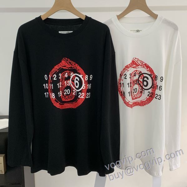 2025爆買い低価 長袖Tシャツ マルタン マルジェラ Maison Margielaスーパーコピー CTSMM013 2色可選 SALE!今季