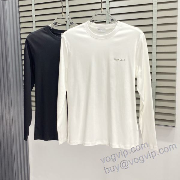 長袖Tシャツ 2025お買い得新作 モンクレール 偽物ブランド 大人気再登場 CTSMO008 2色可選