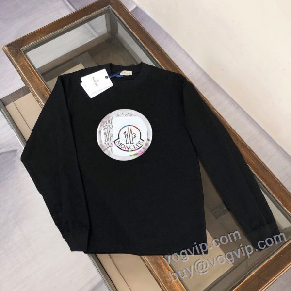 長袖Tシャツ 2025爆買い品質保証 モンクレール ブランドコピー CTSMO011 2色可選 大好評?