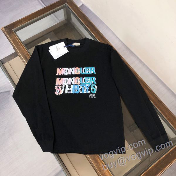 長袖Tシャツ 2025超人気新品 モンクレール MONCLERブランド 偽物 通販 CTSMO016 2色可選 肌触りのいい
