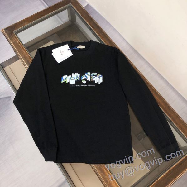 2025激安大特価爆買い モンクレール 業界高品質スーパーコピー CTSMO025 長袖Tシャツ 2色可選 特別人気感謝SALE