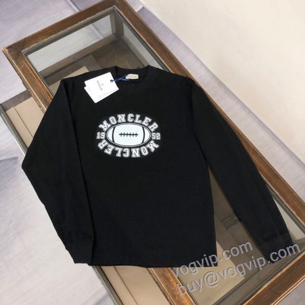 モンクレール MONCLER 人気スーパーコピーブランド 個性的なデザイン CTSMO027 長袖Tシャツ 2色可選 2025激安大特価爆買い