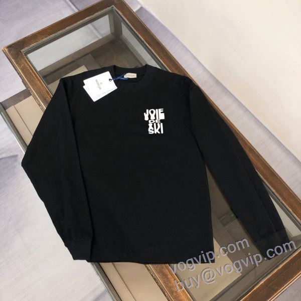 2025新作登場 モンクレール MONCLER CTSMO033 長袖Tシャツ 2色可選 スーパーブランドコピー品質保証 高級感ある