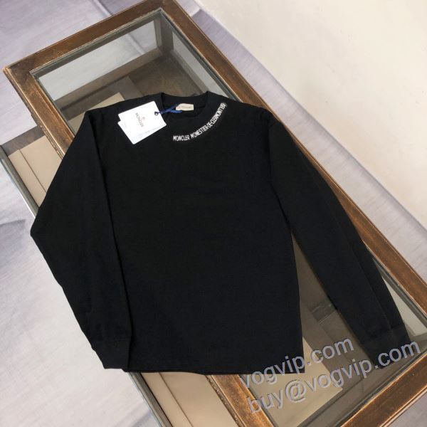 人気 ランキング モンクレール 高品質なスーパーコピー商品 CTSMO034 2025新作登場 長袖Tシャツ