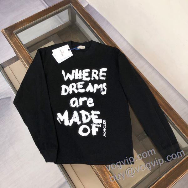 大人っぼい モンクレール スーパーコピー CTSMO038 2025人気セール安い 長袖Tシャツ 2色可選