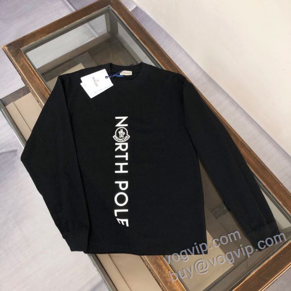 長袖Tシャツ 2025人気セール安い モンクレール コピー CTSMO039 2色可選 ムダな装飾を排したデザイン