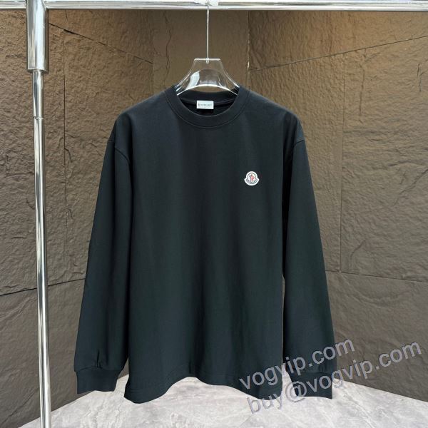 2025新商品！ モンクレール CTSMO055 長袖Tシャツ 3色可選 MONCLER偽物ブランド 大人気アイテム！入手困難