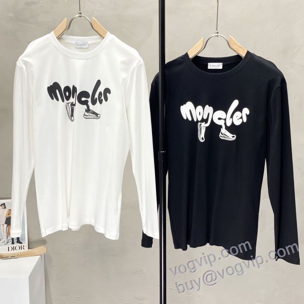 長袖Tシャツ 2025新商品！ モンクレール MONCLERスーパーコピー シックスタイルに活躍 CTSMO056 2色可選