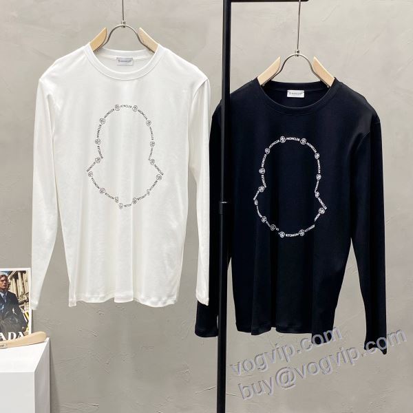 2025秋冬季超人気 CTSMO059 長袖Tシャツ 2色可選 モンクレール ブランドコピー 一番人気の新作はこれ