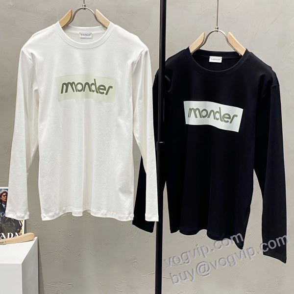 長袖Tシャツ 2025年モデル入荷 モンクレール ブランド 偽物 通販 CTSMO063 2色可選 もっとも高い人気を誇る