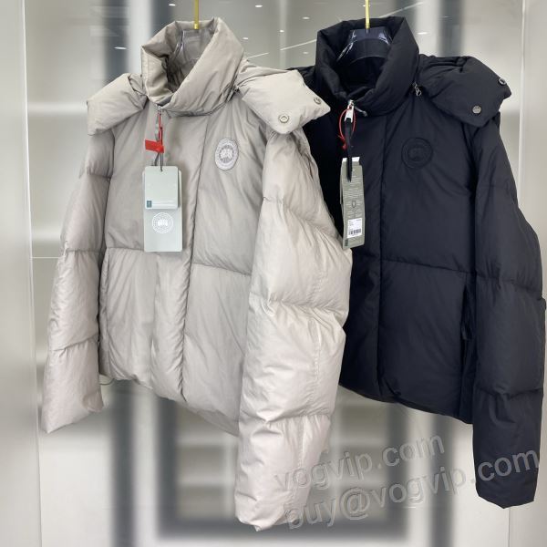 メンズ ダウンジャケット 2025秋冬新作 カナダグースコピー ブランド MEN004 2色可選 防風効果いい