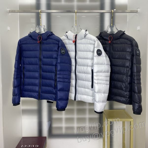 カナダグースブランド 偽物 通販 MEN034 2025HOT品質保証 メンズ ダウンジャケット 高レベルの保温性 3色可選