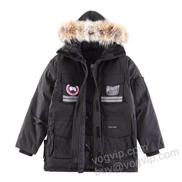 カナダグース偽物ブランド MEN048 寒さに打ち勝つ メンズ ダウンジャケット 4色可選 2025割引セール
