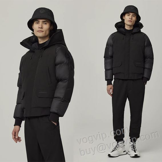 快適な着心地をキープ カナダグースコピー 商品 販売 MEN054 2025秋冬季新作 メンズ ダウンジャケット 2色可選