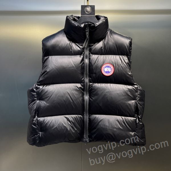 2025超激得高品質 カナダグースブランド 偽物 通販 WOM005 保温効果は抜群 レディース ベスト ダウンジャケット 3色可選