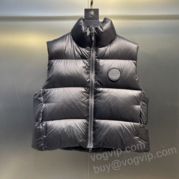 ベスト ダウンジャケット 2025超激得高品質 カナダグース偽物ブランド WOM008 レディース 4色可選 高レベルの保温性