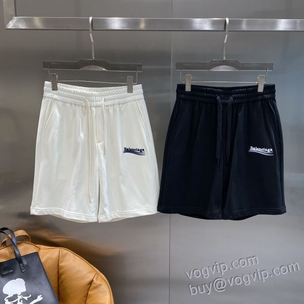 ショートパンツ スエットパンツ 2025最安値高品質 バレンシアガ コピー DKBAL003 2色可選 存在感のある