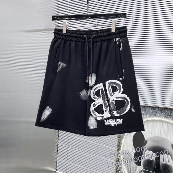 バレンシアガ スーパーコピー 激安 DKBAL006 2025新作入荷品質保証 ショートパンツ スエットパンツ 高品質