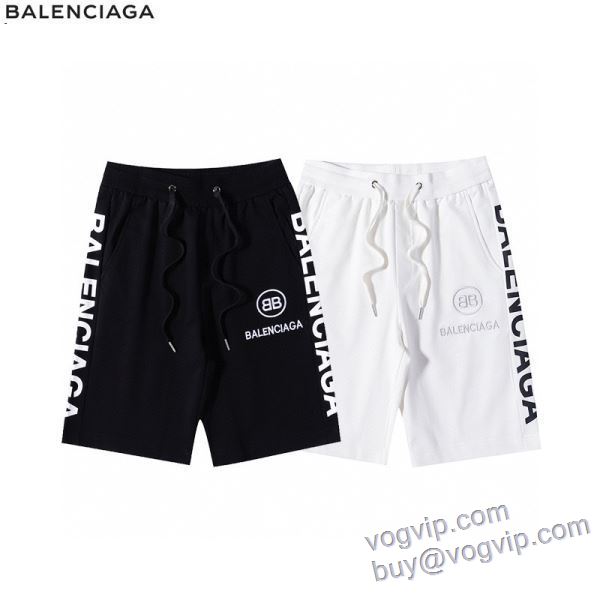 バレンシアガ BALENCIAGAブランドコピー 高評価の人気品 DKBAL012 ショートパンツ スエットパンツ 2色可選 2025新商品！