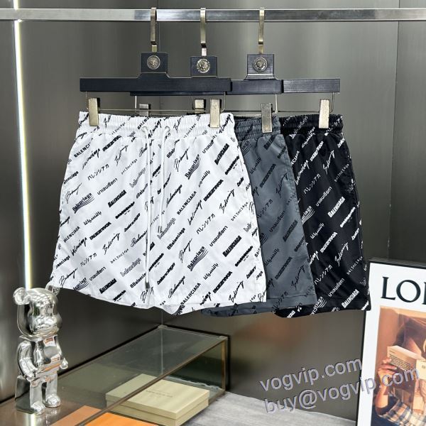 2025最安値セール バレンシアガ BALENCIAGAスーパーコピー DKBAL013 お洒落な存在感 ショートパンツ スエットパンツ 3色可選