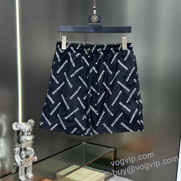 肌触りの気持ちい? バレンシアガ BALENCIAGAコピー DKBAL014 ショートパンツ スエットパンツ 2025最安値セール