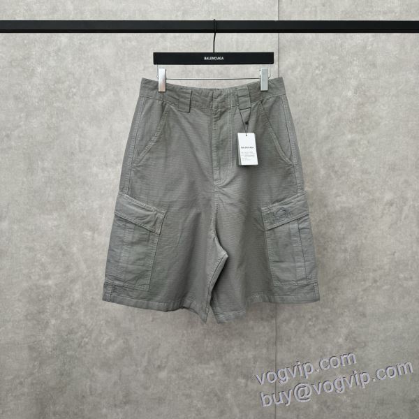 お洒落自在 バレンシアガ BALENCIAGAスーパーコピー DKBAL020 ショートパンツ スエットパンツ 2025数量限定定番人気