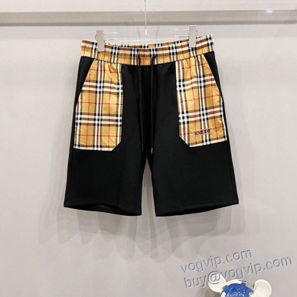最旬アイテム バーバリー 偽物ブランド 2025最新入荷 DKBU008 ショートパンツ スエットパンツ 2色可選