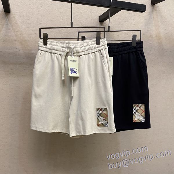 スタイルアップ効果 バーバリー ブランドスーパーコピー DKBU032 ショートパンツ スエットパンツ 2色可選 2025激安大特価新品