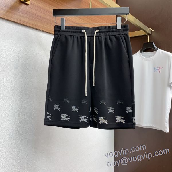 超限定即完売 バーバリー BURBERRYブランドコピー DKBU044 ショートパンツ スエットパンツ 2色可選 2025数量限定定番人気