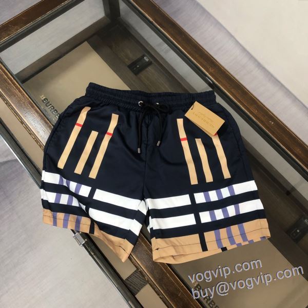 バーバリー スーパーコピー 激安 DKBU049 2025最安値人気 ショートパンツ ビーチパンツ 著名人の着用