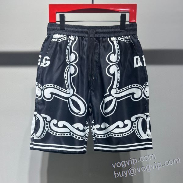 大人気アイテム！入手困難 ショートパンツ ビーチパンツ 2025春夏季超人気 ドルチェ＆ガッバーナ 偽物ブランド DKDG008 2色可選