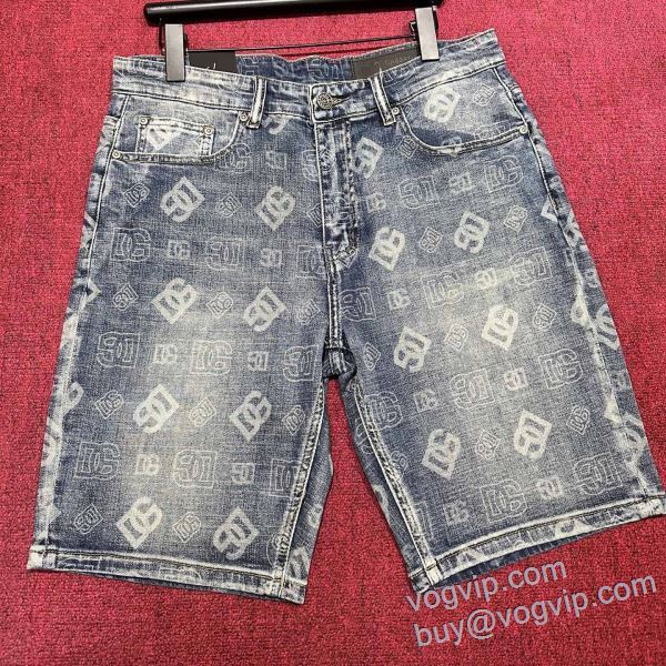 落ち着いた質感 ドルチェ＆ガッバーナ Dolce&Gabbanaブランドコピー DKDG022 2025お買い得新品 ジーンズ ショートパンツ