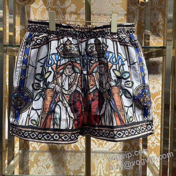 ドルチェ＆ガッバーナ スーパーコピー 完成度の高い逸品 DKDG024 ショートパンツ ビーチパンツ 2025お買い得新品