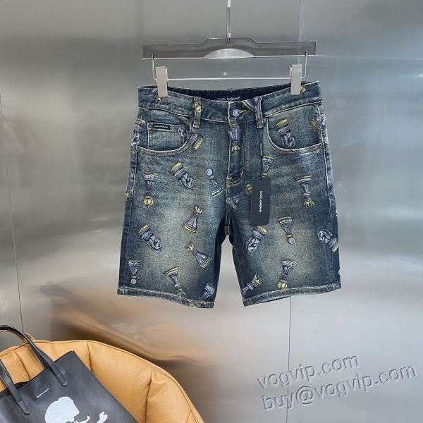Dolce&Gabbanaスーパーコピー DKDG035 2025人気定番セール ドルチェ＆ガッバーナ ジーンズ ショートパンツ ランキング1位