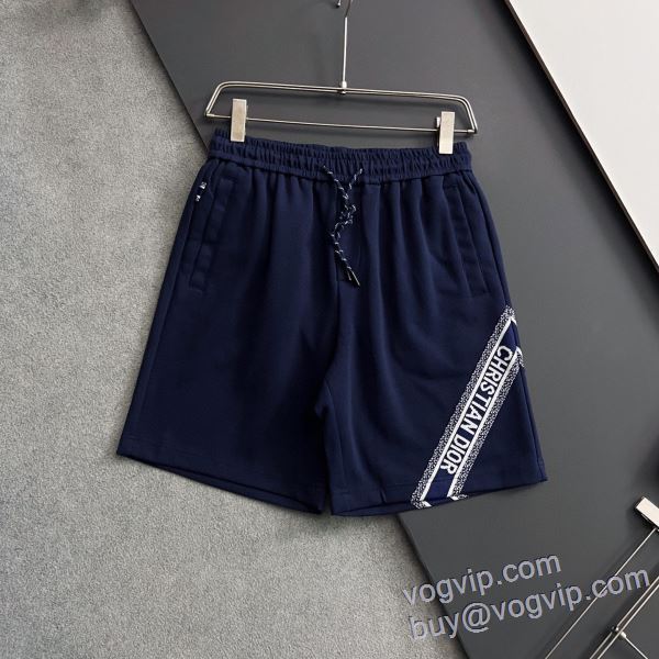ディオール DIORコピー DKDIOR014 抜群な楽チン感ある大定番 ショートパンツ スエットパンツ 2色可選 2025お得人気セール