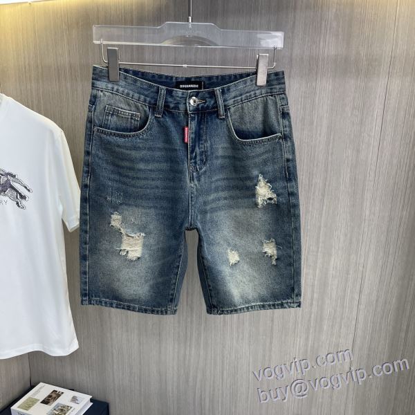 主役になる存在感 ディースクエアード DSQUARED2偽物ブランド DKDS019 2025爆買い定番人気 ジーンズ ショートパンツ