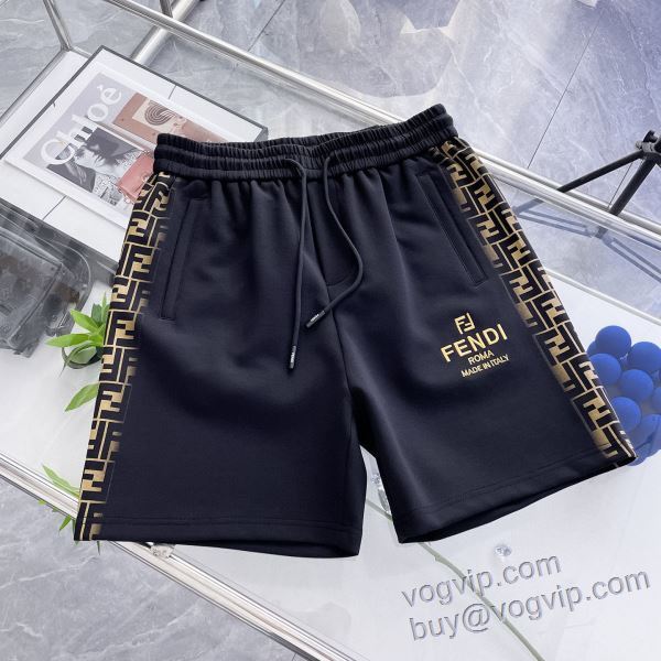 フェンディ コピー 先行販売 DKFEN003 ショートパンツ スエットパンツ 2色可選 2025最安値セール