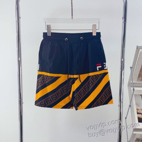 フェンディ スーパーコピー 激安 DKFEN006 2025年モデル入荷 ショートパンツ ビーチパンツ 希少価値大！