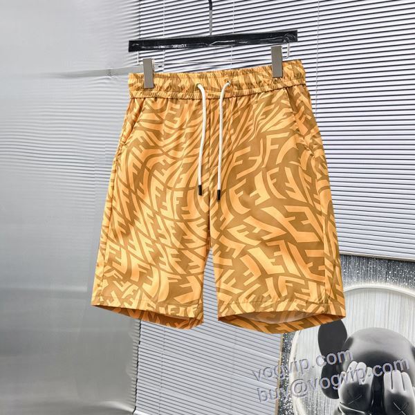 海外セレブ愛用 フェンディ FENDIコピーブランド DKFEN018 ショートパンツ ビーチパンツ 2025OT爆買い品質保証