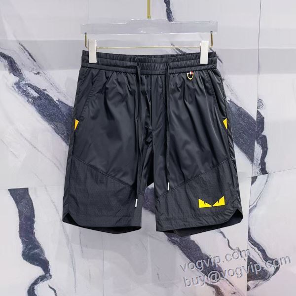 フェンディ FENDIコピー DKFEN036 洗練を十分に演出する ショートパンツ スエットパンツ 2025限定セール高品質
