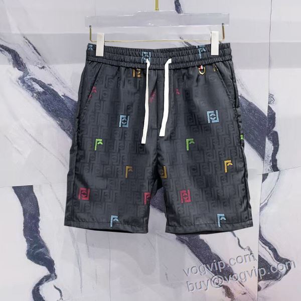 定番のアイテム フェンディ FENDIブランド 偽物 通販 DKFEN038 ショートパンツ ビーチパンツ 2025新作品