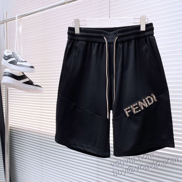 高級感漂わせる ショートパンツ スエットパンツ 2025新作品 フェンディ FENDIコピーブランド DKFEN040 2色可選