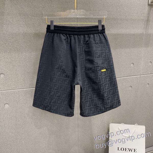 FENDIブランドスーパーコピー DKFEN043 2025爆買い定番人気 フェンディ ショートパンツ スエットパンツ 耐久性に優れ