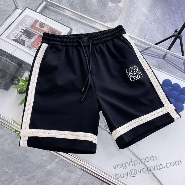 上品に着こなせ ロエベ スーパーコピー DKLOE002 2025爆買い大人気 ショートパンツ スエットパンツ