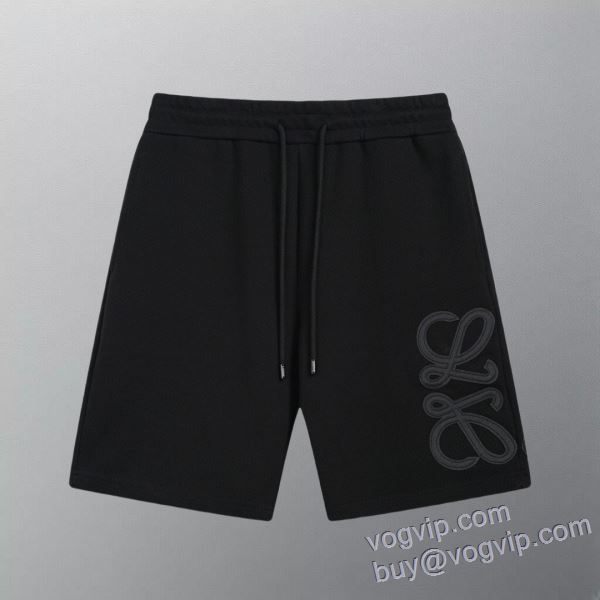ロエベ LOEWE DKLOE026 2025超激得高品質 ショートパンツ スエットパンツ 高品質なスーパーコピー商品 優しい色合い
